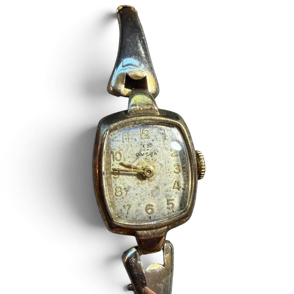 VTG Omega Ladies Manual Windup 17 Jewels Dress Watch Timepiece